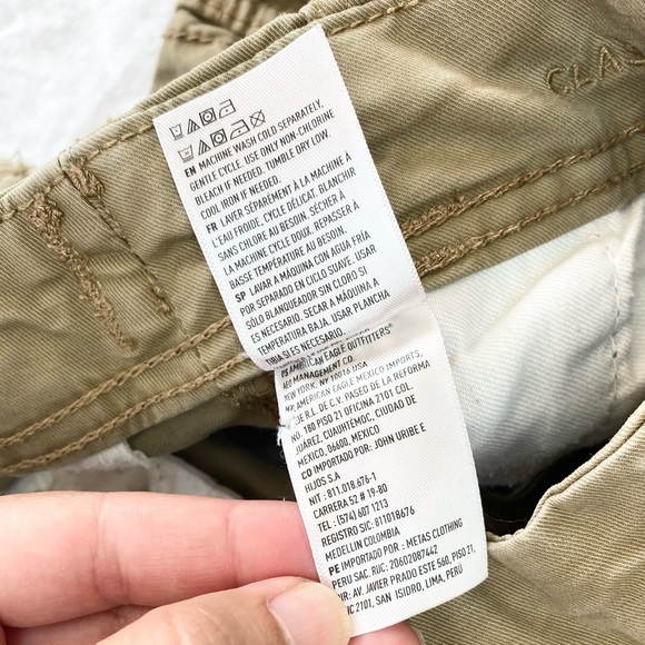 American Eagle Flex 10" Lived-In Cargo Short - Picture 13 of 15